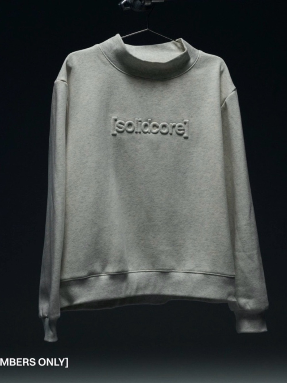 [solidcore] mockneck sweater Solidays Prize BRAND NEW size Small